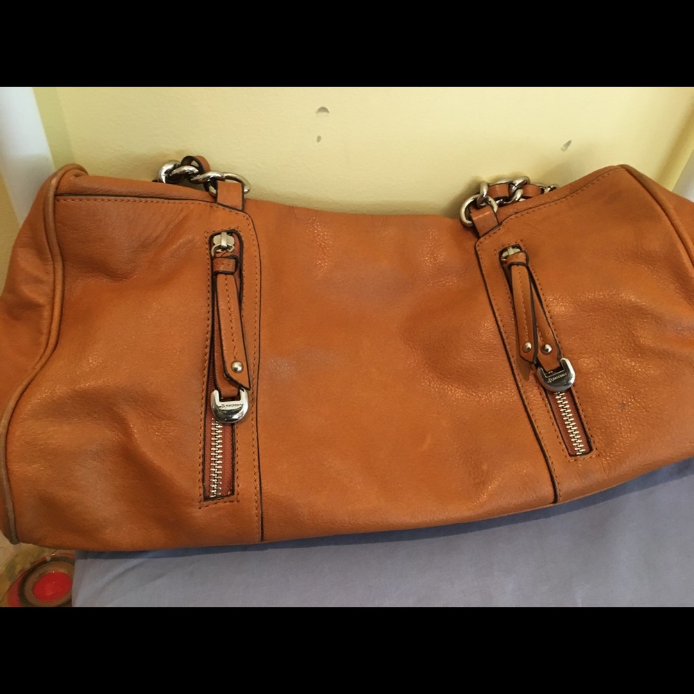 B makowsky leather satchel